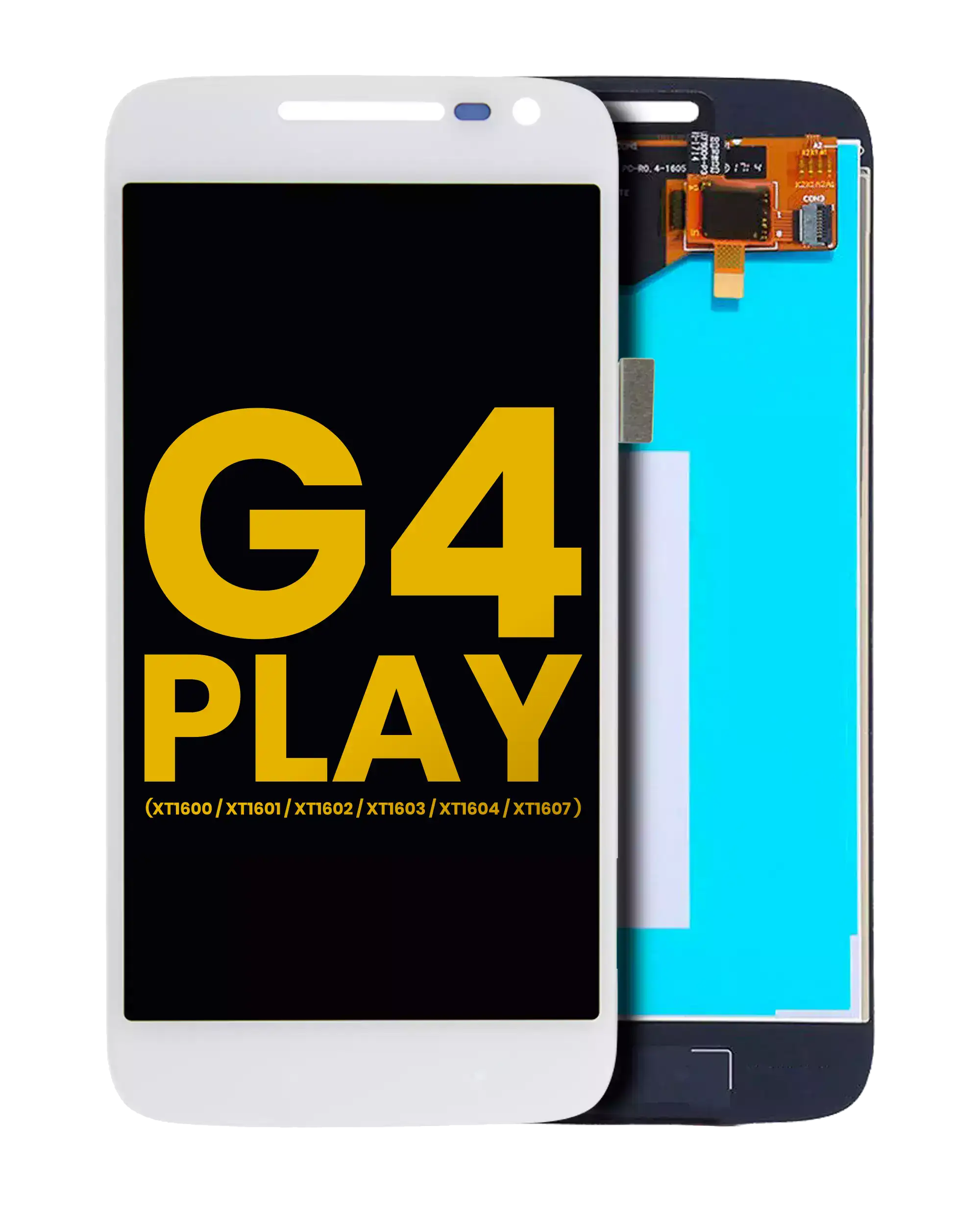 Motorola Moto G4 Play LCD-Display ohne Rahmen Refurbished Weiß