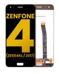 Frameless LCD Display for Asus ZenFone 4 (ZE554KL/2017) (Refurbished) (Black)