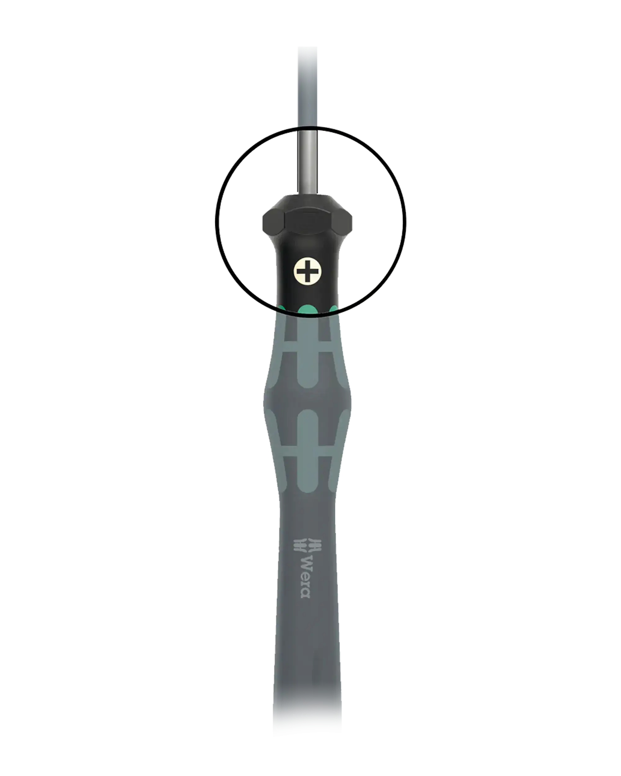 Kraftform Micro Precision Phillips Screwdriver PH0 60 mm (2050) Wera
