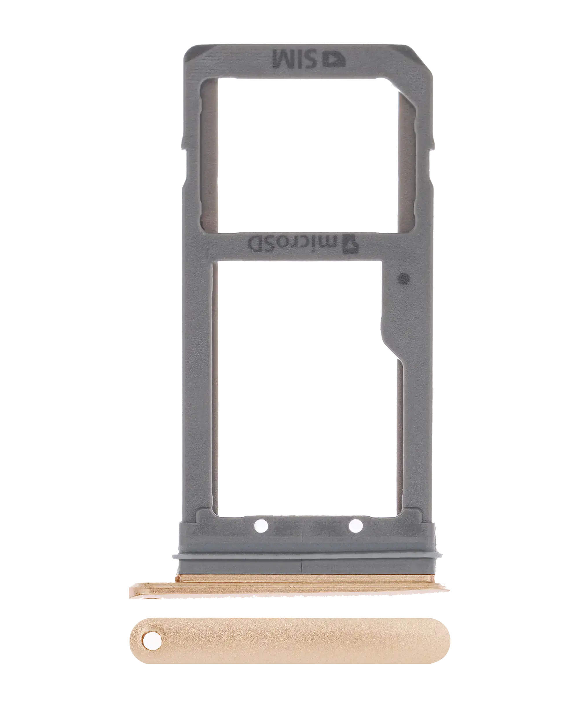 Single SIM-Karten-Tray für Samsung Galaxy S7 Edge (Gold)