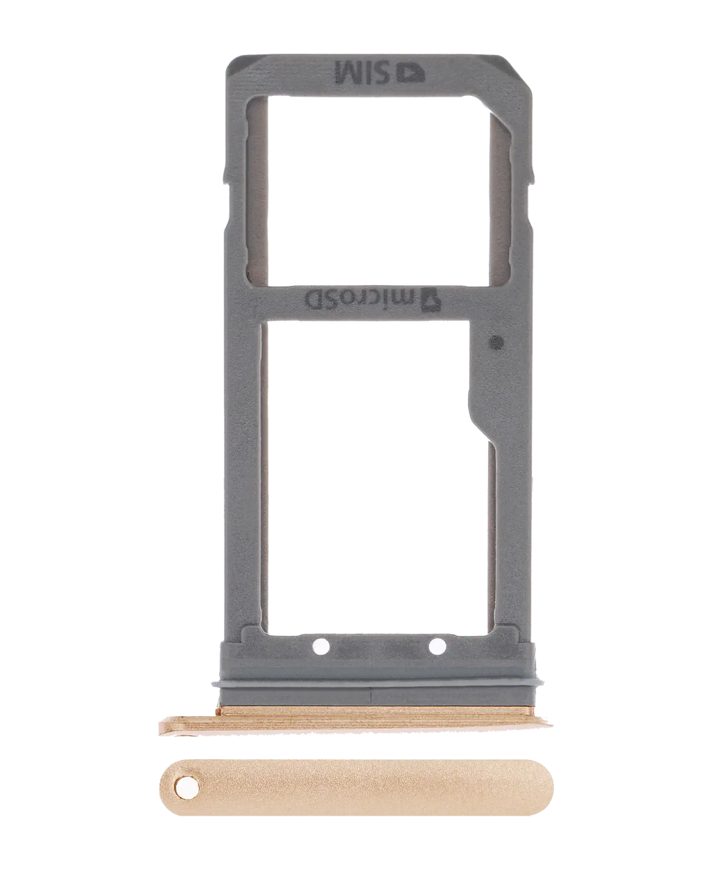 Single SIM-Karten-Tray für Samsung Galaxy S7 Edge (Gold)
