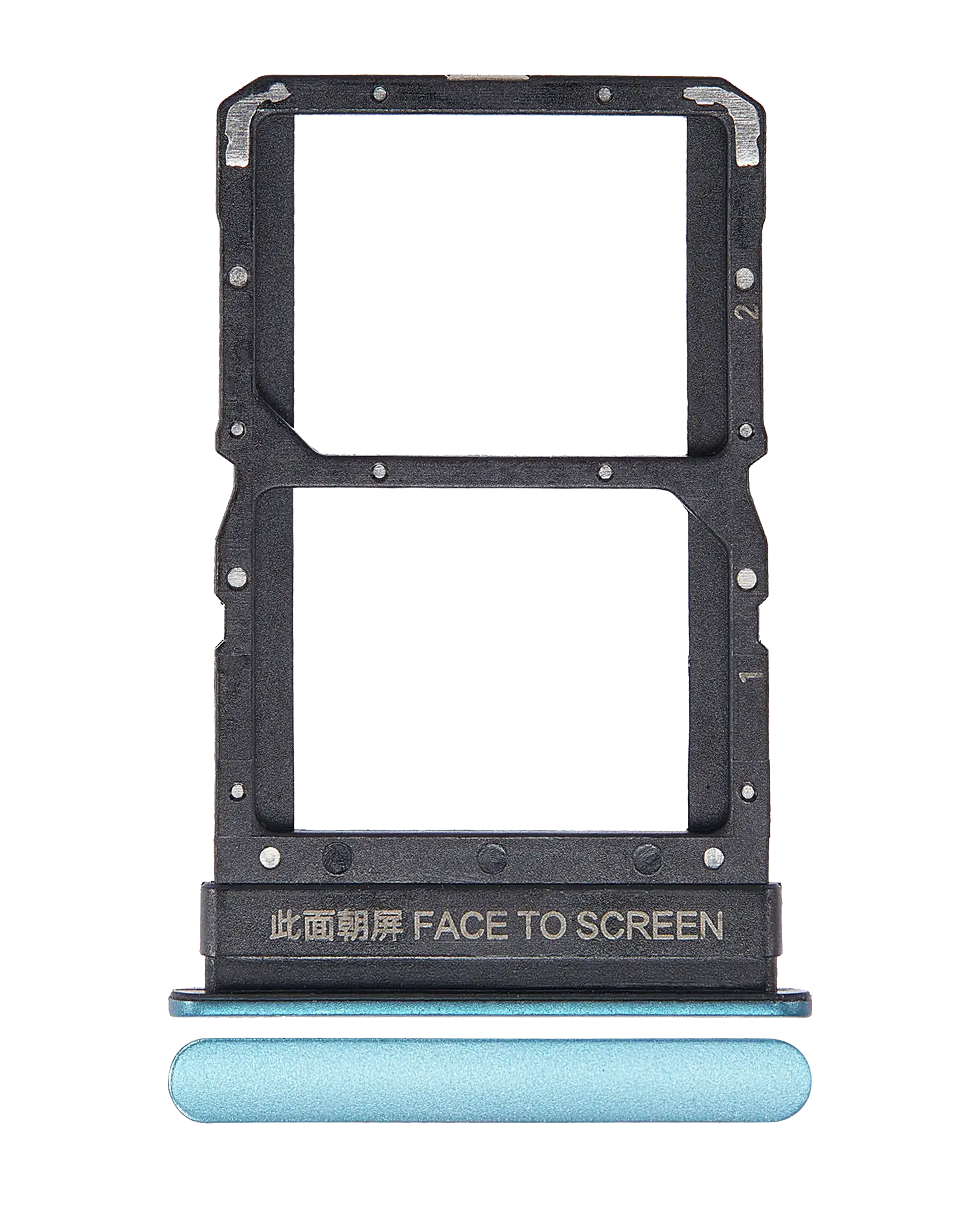 Dual SIM Card Holder for Xiaomi Poco X3 GT (Wave Blue)