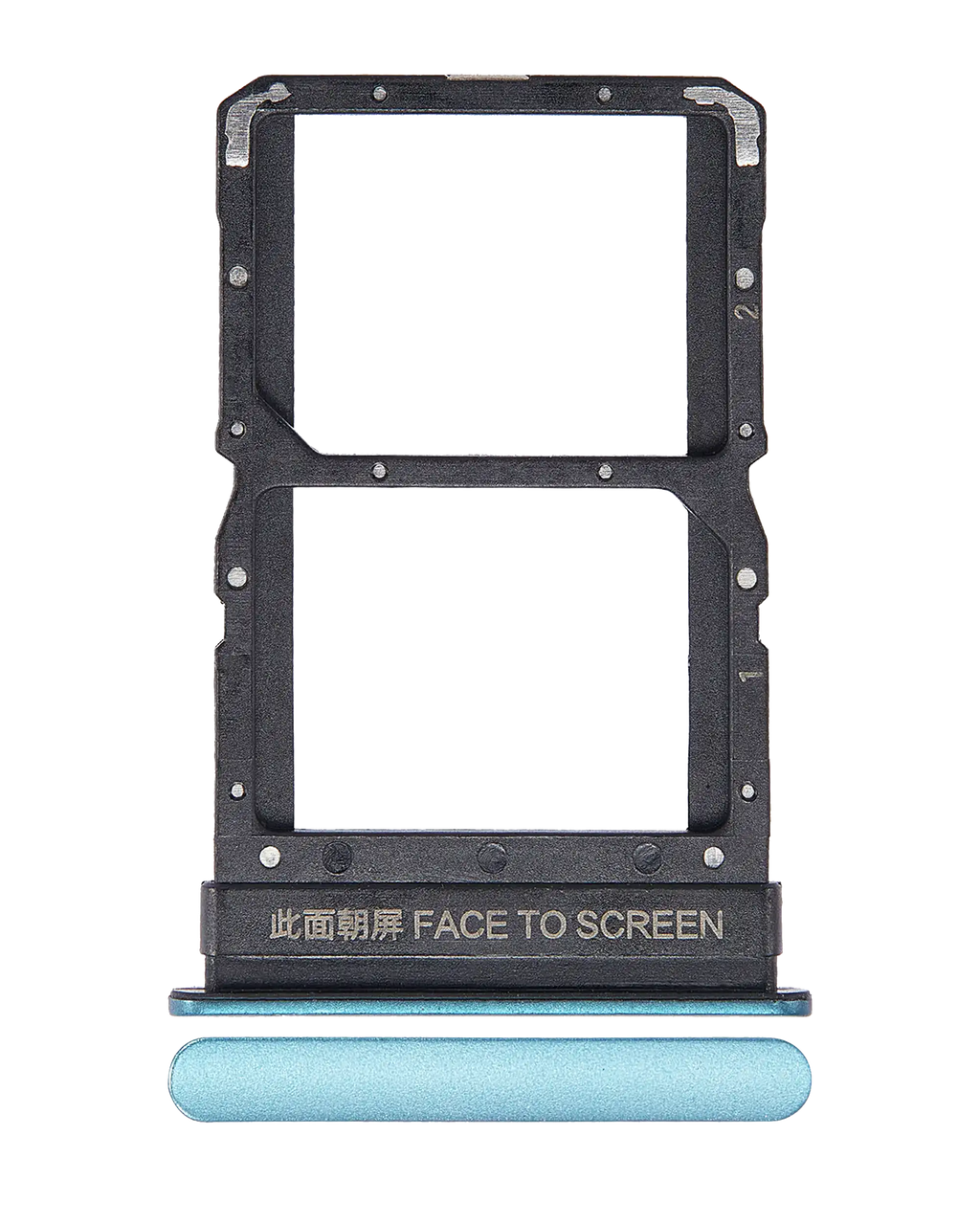 Dual SIM Card Holder for Xiaomi Poco X3 GT (Wave Blue)