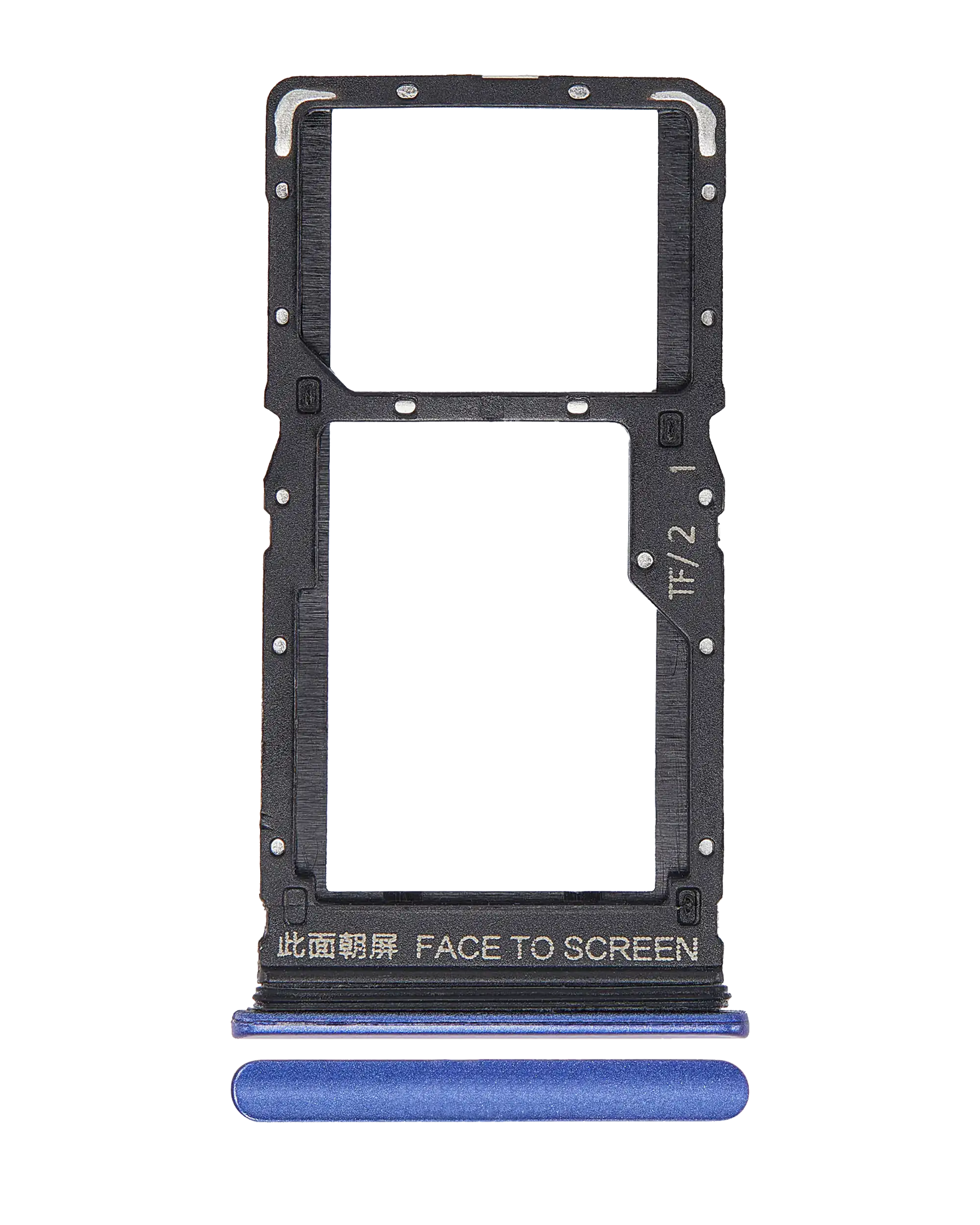 Dual SIM Card Tray for Xiaomi Redmi Note 10 5G (Nighttime Blue)