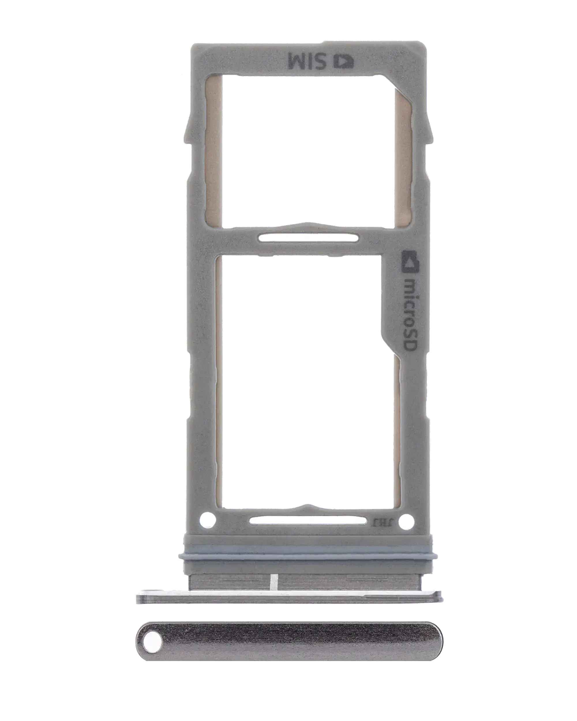 Single-SIM-Kartenhalter für Samsung Galaxy S10E (Prism Black)