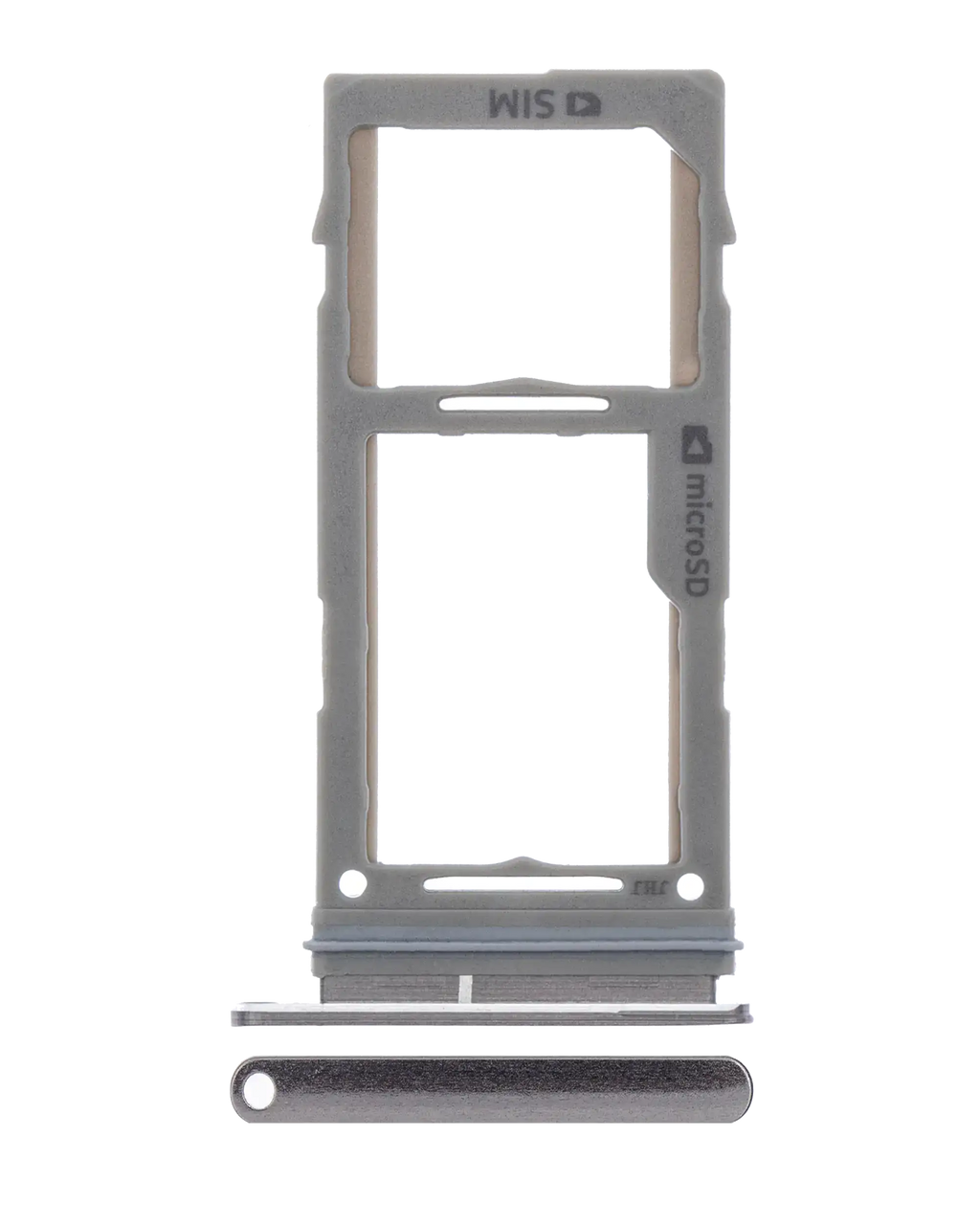 Single-SIM-Kartenhalter für Samsung Galaxy S10E (Prism Black)
