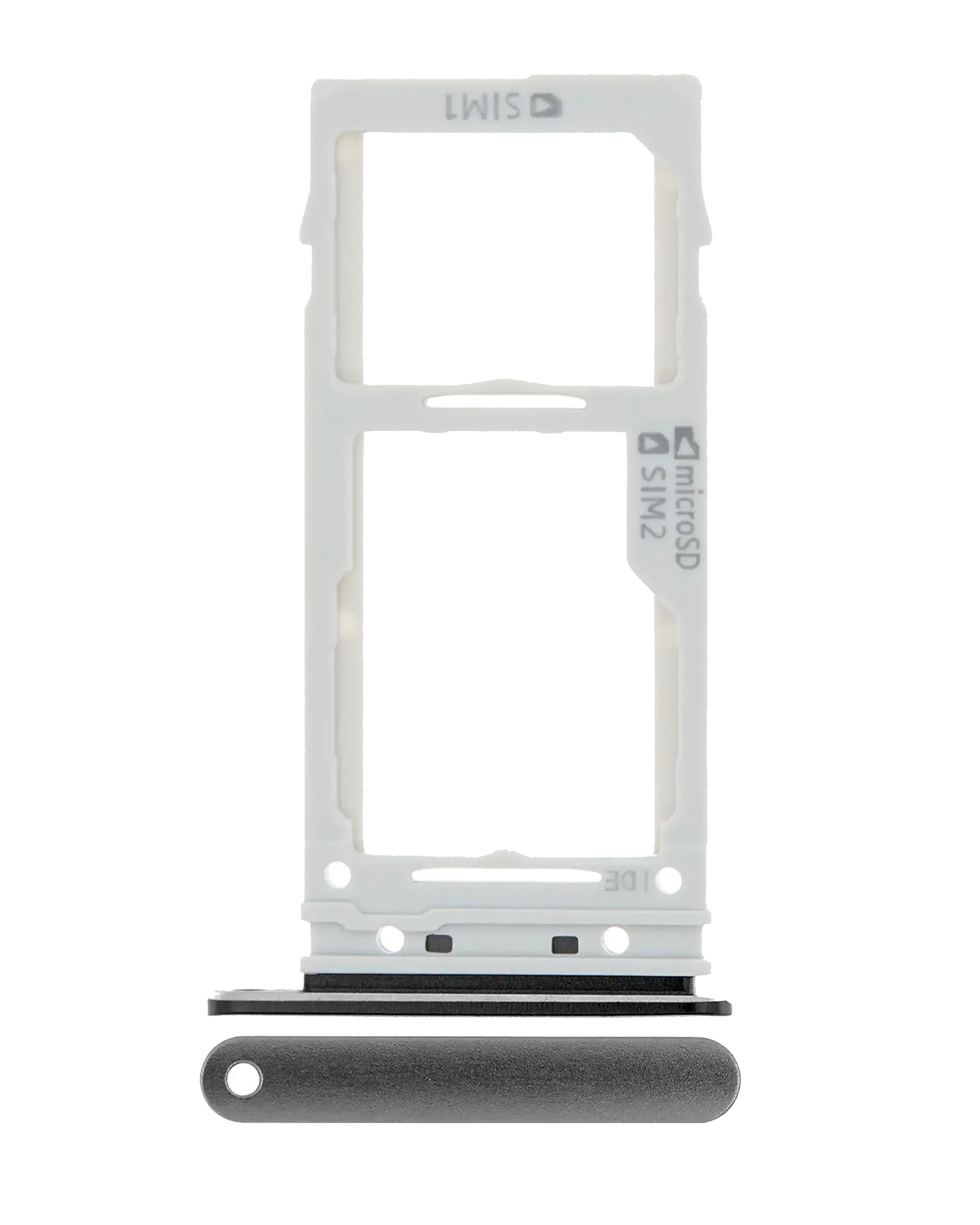 Dual-SIM-Kartenfach für Samsung Galaxy S9 / S9 Plus (Midnight Schwarz)