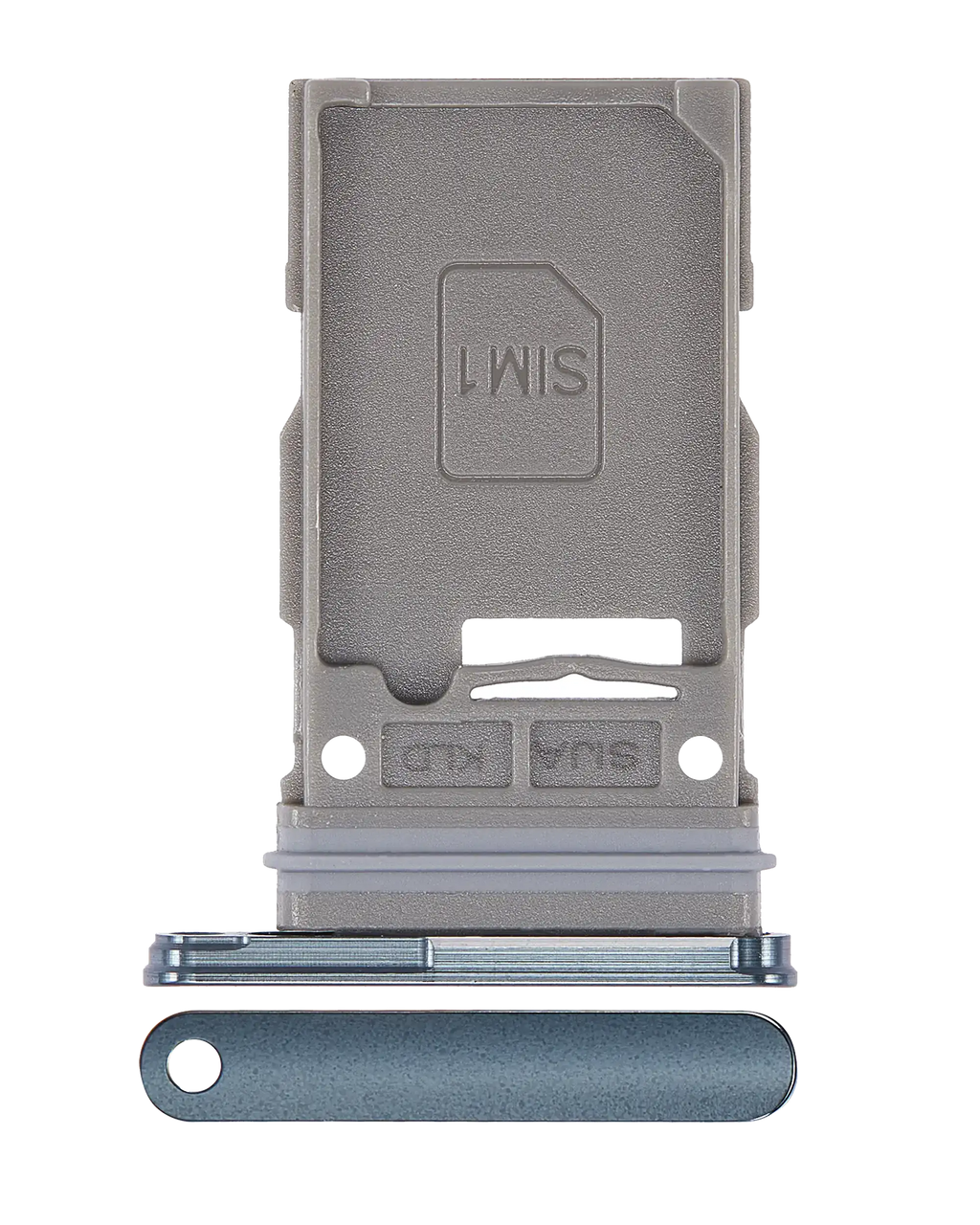 Einzelnes SIM-Kartenfach für Samsung Galaxy S22 5G / S22 Plus 5G (Grün)