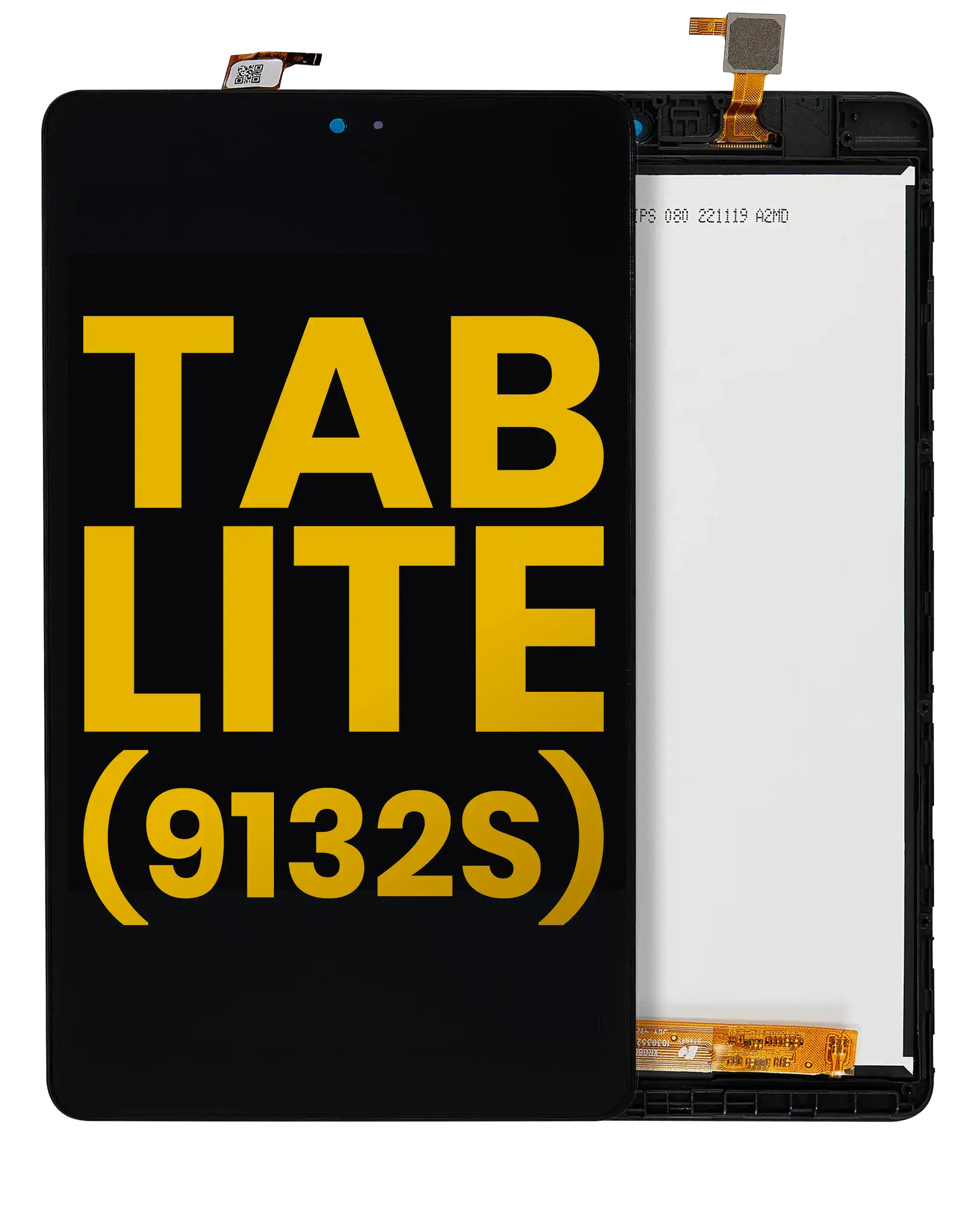 LCD-Display mit Rahmen für TCL Tab Lite (9132S) (Refurbished) (Alle Farben)