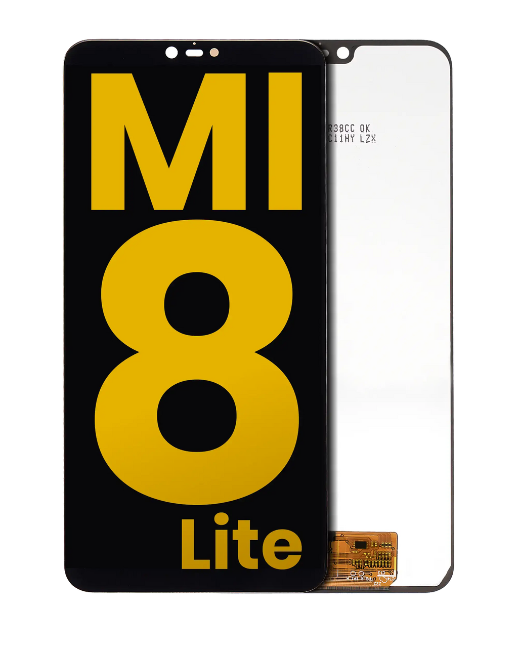 LCD-Display ohne Rahmen für Xiaomi Mi 8 Lite (Refurbished, alle Farben)