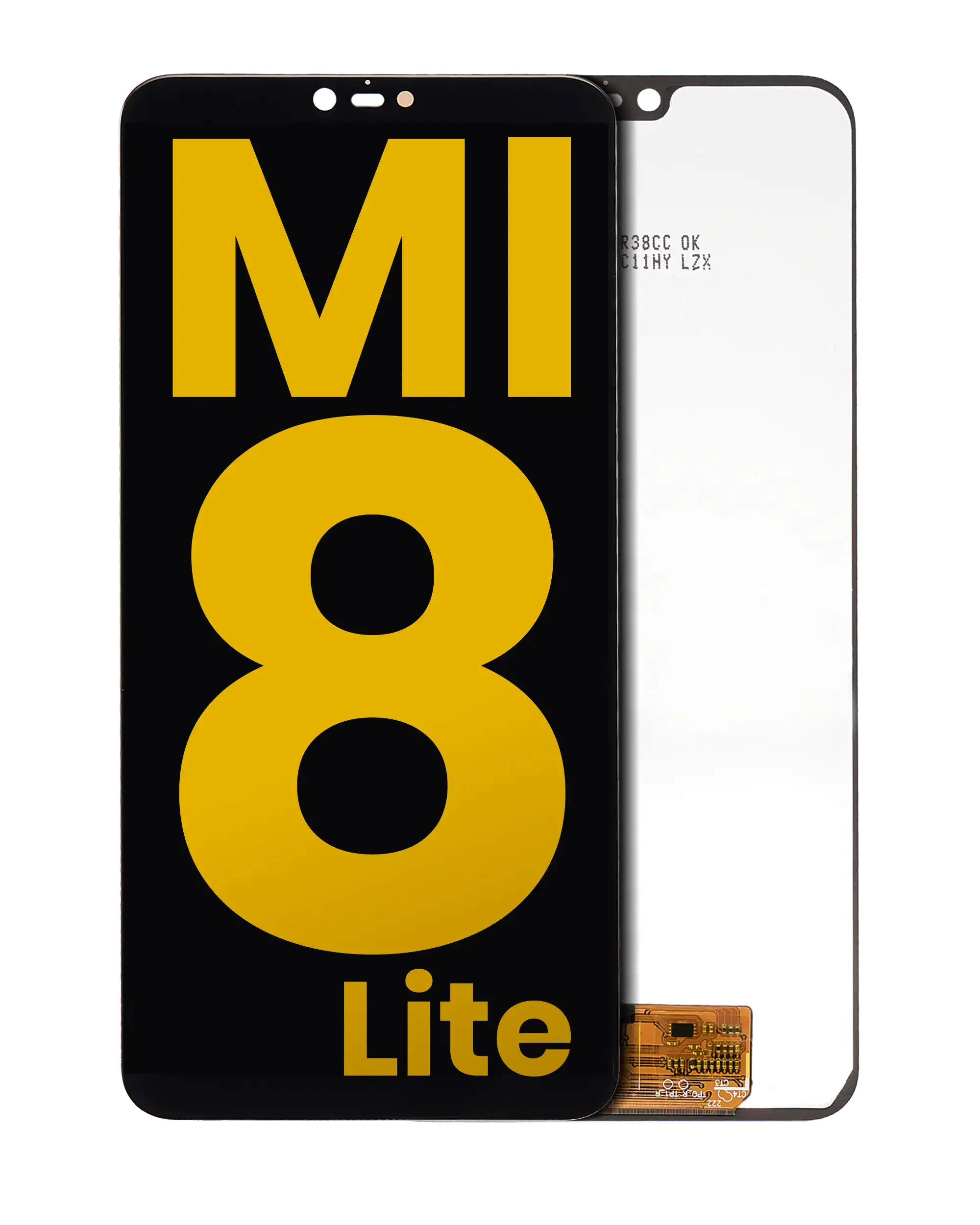 LCD-Display ohne Rahmen für Xiaomi Mi 8 Lite (Refurbished, alle Farben)