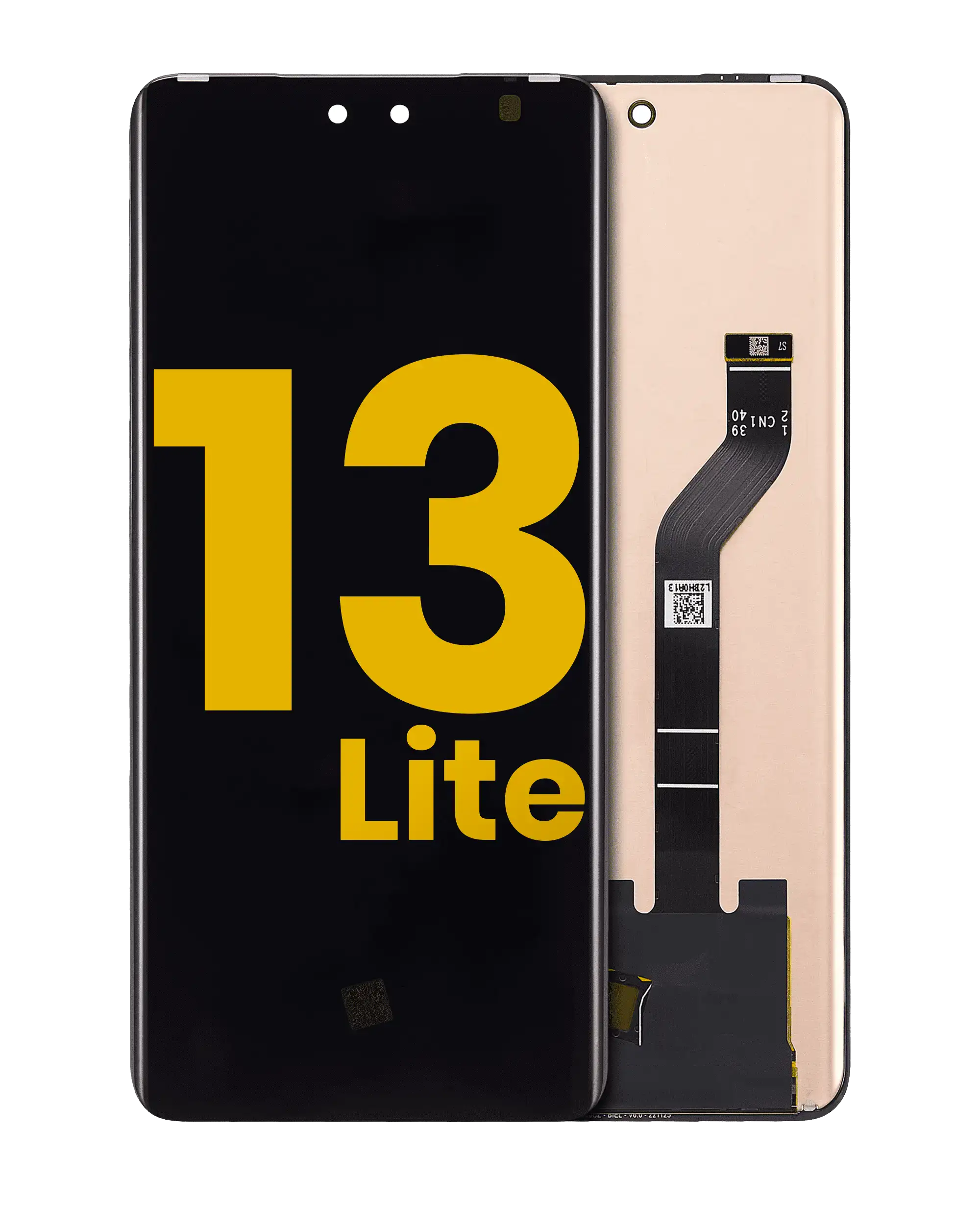 OLED Display without Frame for Xiaomi 13 Lite / Civi 2 (Refurbished, All Colors)