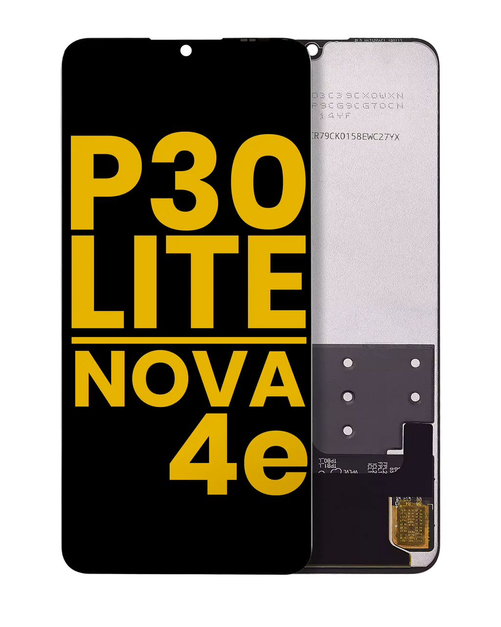 LCD-Display ohne Rahmen für Huawei P30 Lite / Nova 4e (Refurb.) ()