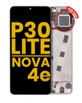 LCD-Display mit Rahmen Huawei P30 Lite White Refurbished
