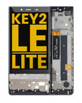 LCD-Display mit Rahmen für BlackBerry KEY2 LE/Lite BBE100 Refurbished Slate