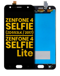 LCD-Komplettmontage ohne Rahmen für Asus ZenFone 4 Selfie/Lite - Generalüberholt
