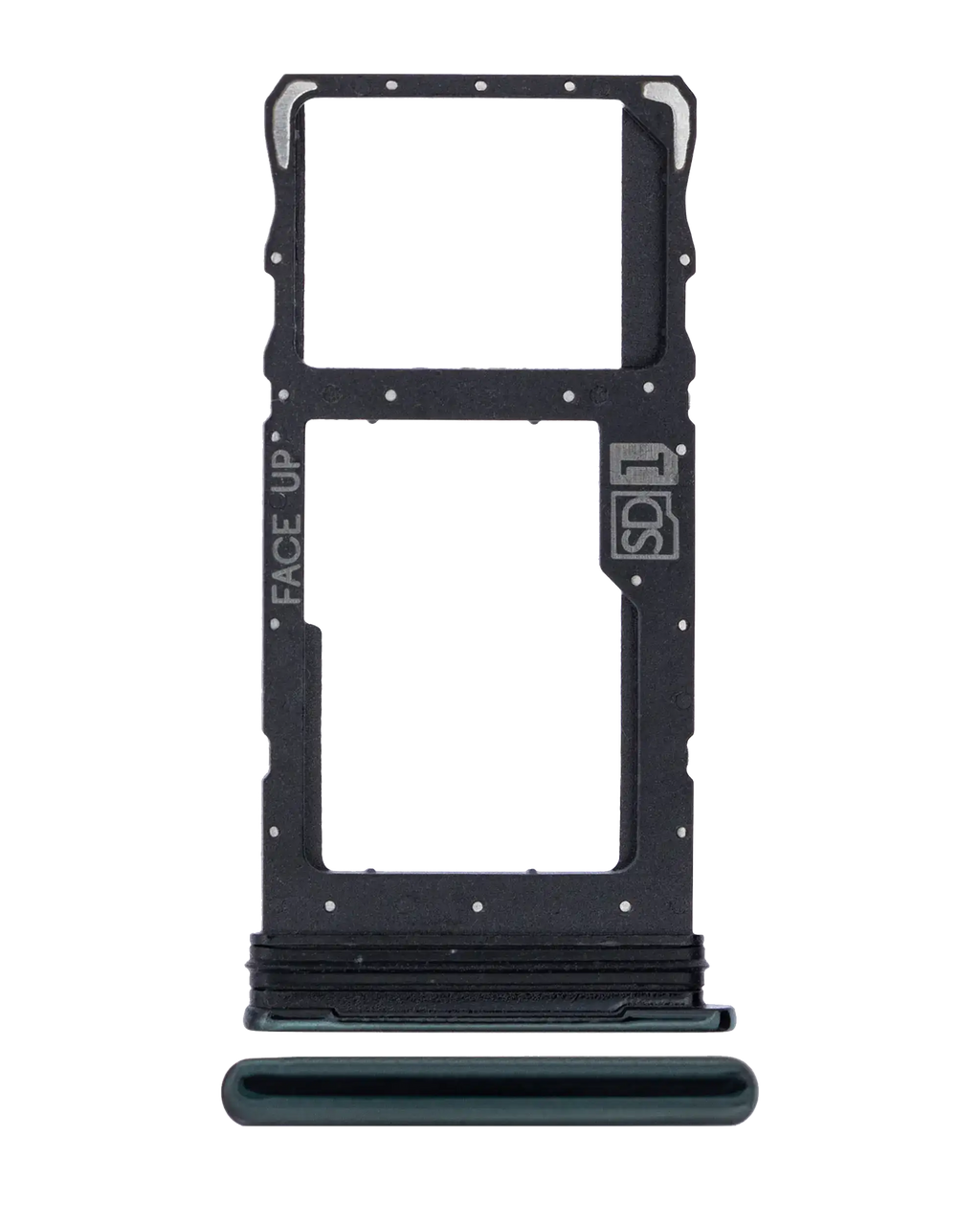 SIM Card Tray (Single SIM) for Motorola Moto G Stylus 5G (XT2131 / 2021) (Original OEM) (Cosmic Emerald)