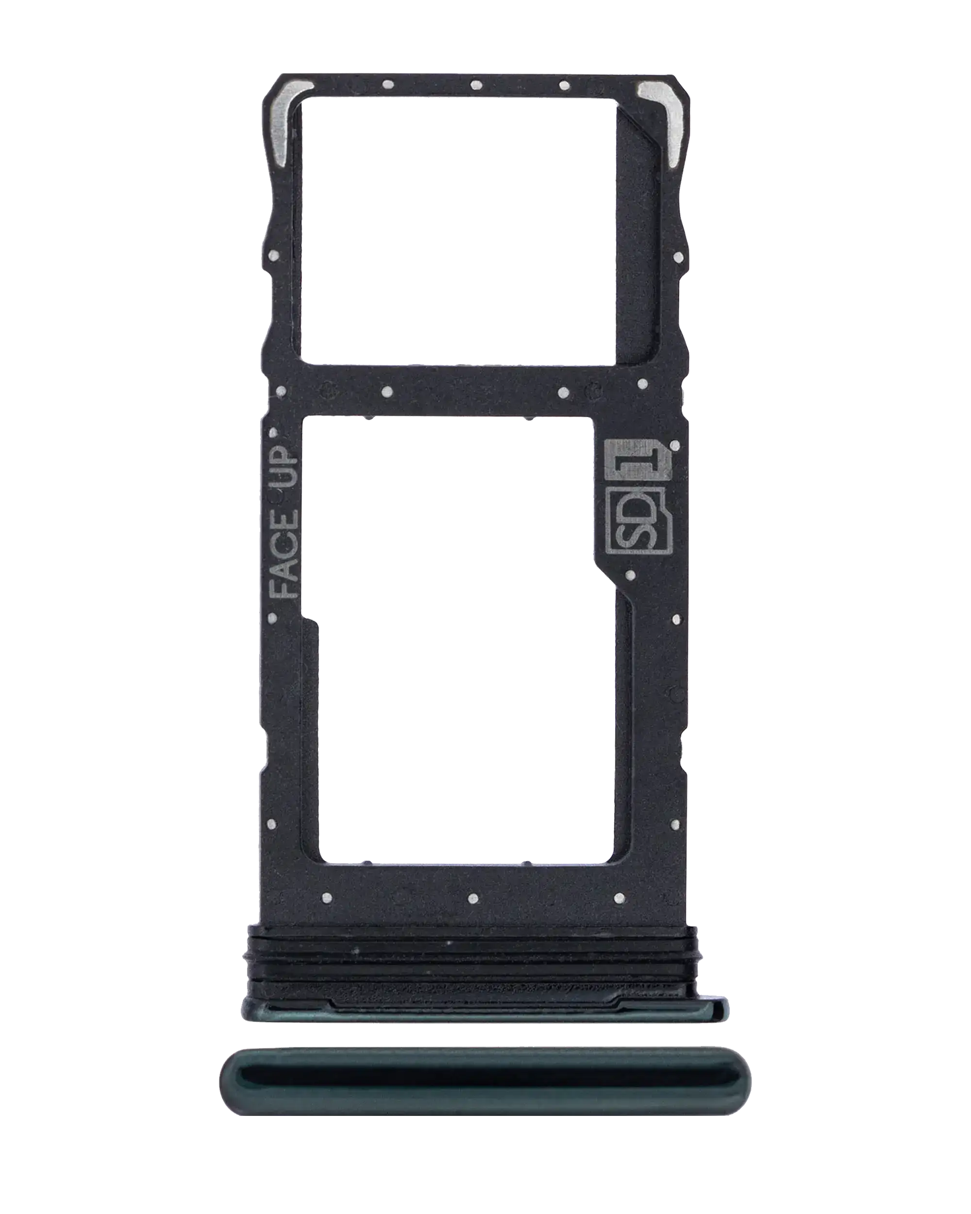 SIM Card Tray (Single SIM) for Motorola Moto G Stylus 5G (XT2131 / 2021) (Original OEM) (Cosmic Emerald)