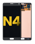 Frameless OLED Display for Samsung Galaxy Note 4 (Refurbished) (Black)