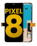 OLED-Display mit Rahmen (ohne Fingerabdrucksensor) für Google Pixel 8 (Refurb.)