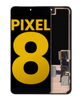 Refurbished OLED-Display mit Rahmen für Google Pixel 8 (Fingerabdrucksensor)
