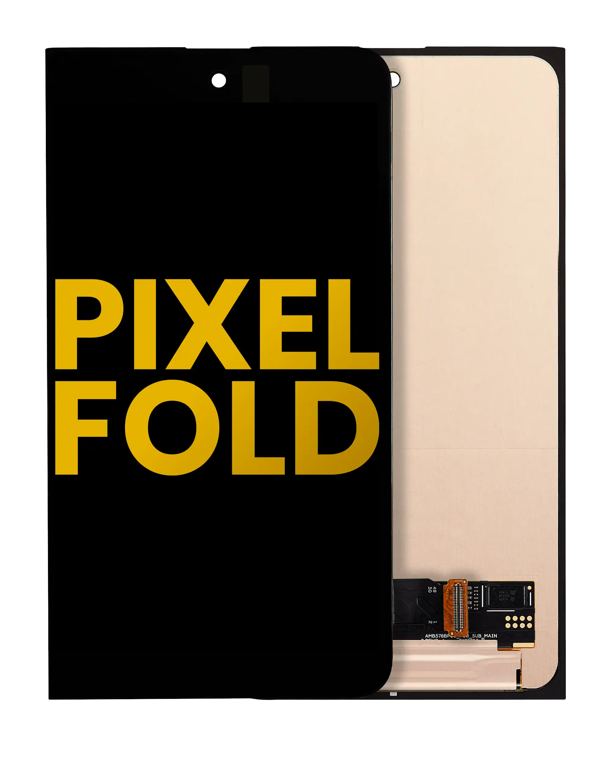 Äußere OLED-Display ohne Rahmen für Google Pixel Fold (Refurb.) ()