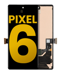 OLED-Display m. Rahmen u. FP-Sensor f. Google Pixel 6 (Refurbished, alle Farben)