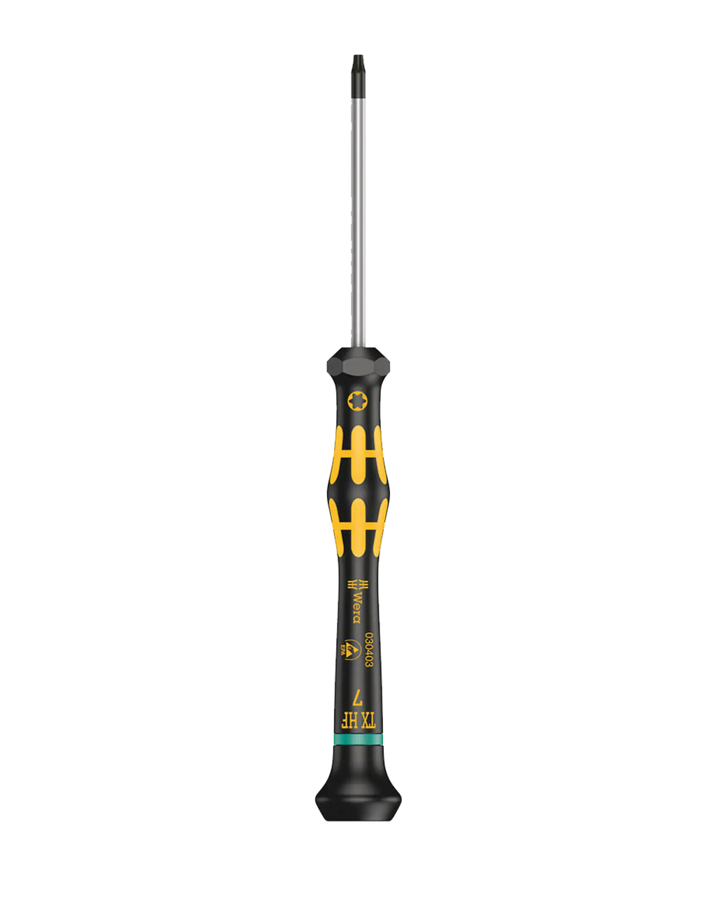 Kraftform Micro ESD Torx Screwdriver with Screw Holding Function 7 x 60 mm (1567) (Wera)