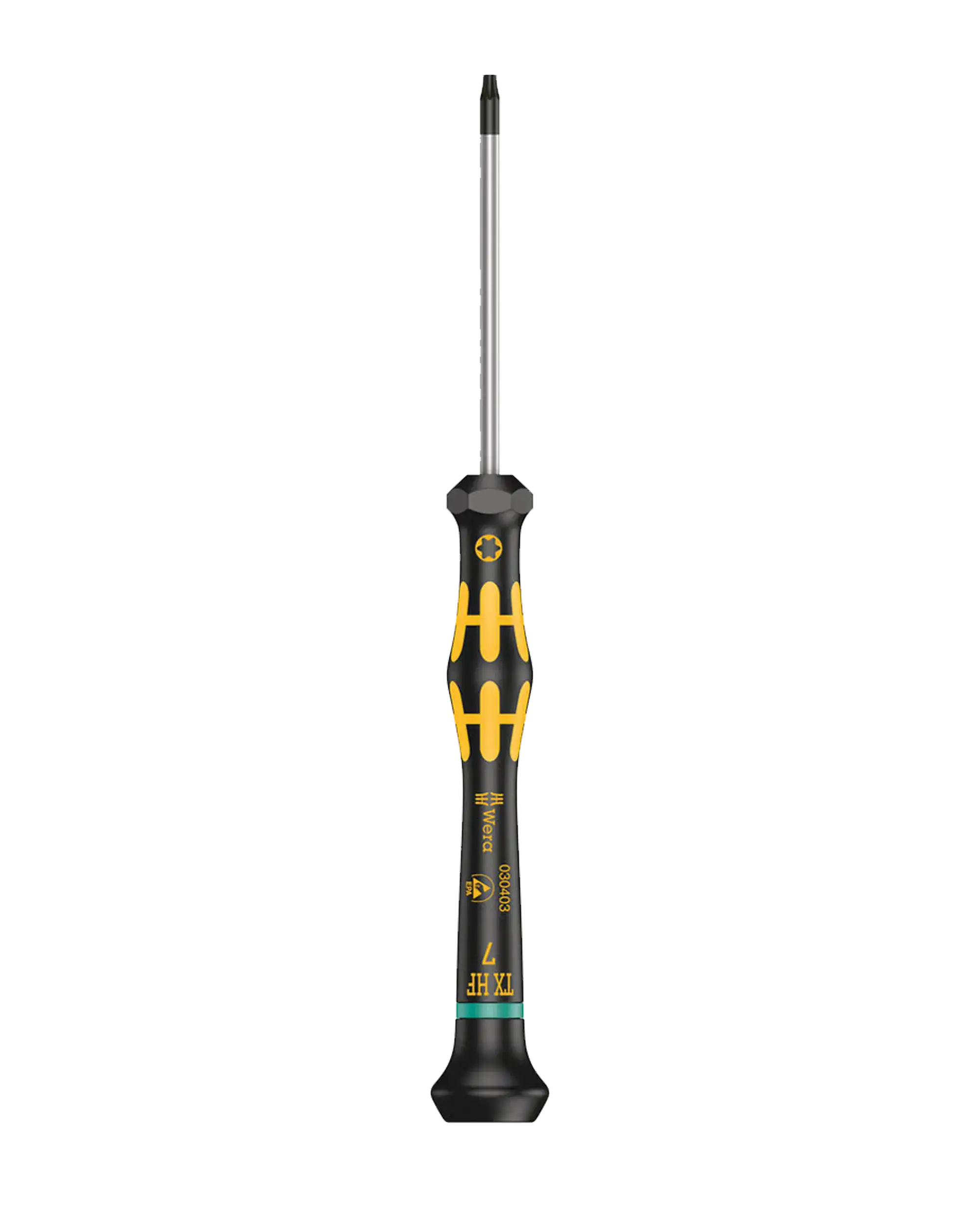 Kraftform Micro ESD Torx Screwdriver with Screw Holding Function 7 x 60 mm (1567) (Wera)