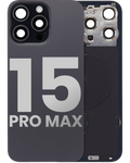 Backcover mit MagSafe, NFC, Blitz-Flexkabel für iPhone 15 Pro Max (OEM Qualität