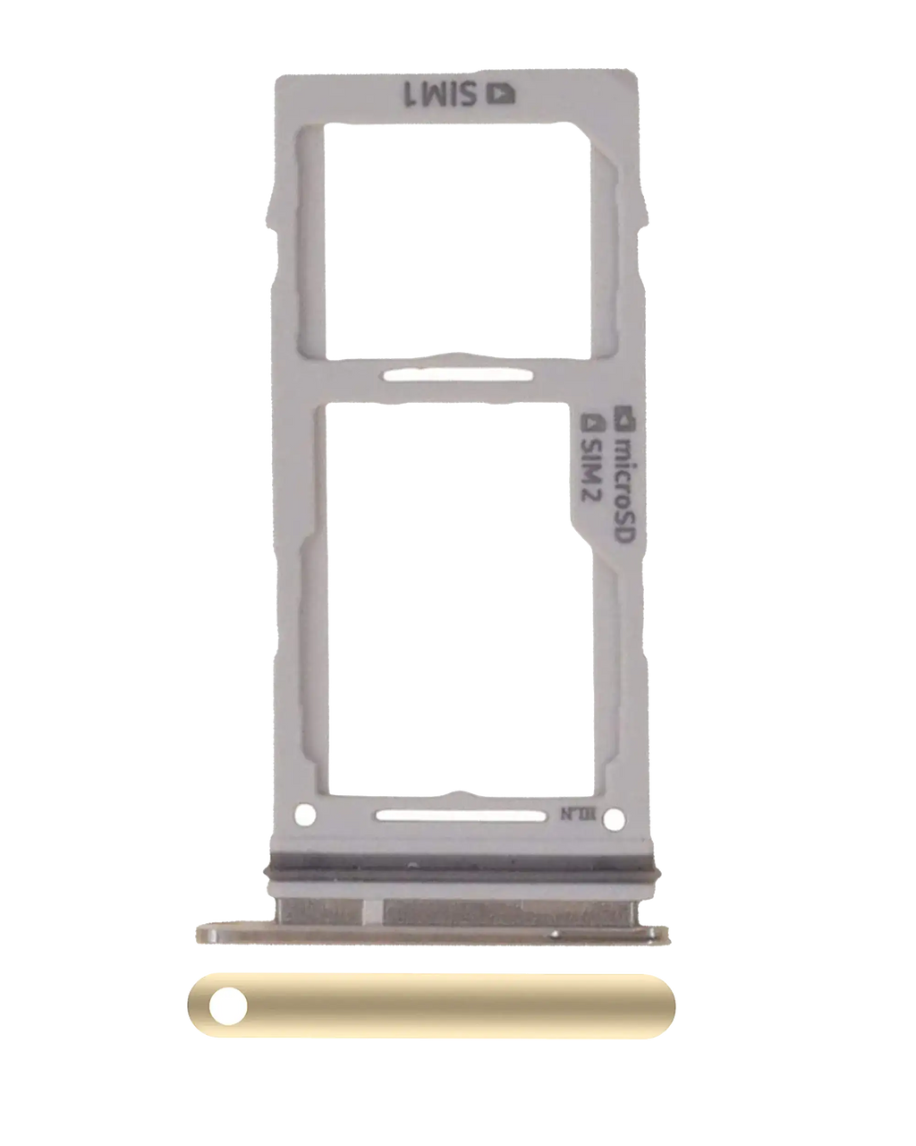 Dual-SIM-Tray für Samsung Galaxy S10 / S10 Plus / S10E (Canary Yellow)