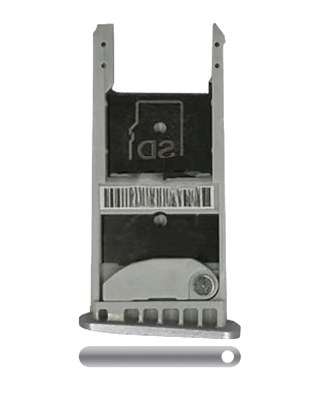 SIM Card Tray for Motorola Moto Z Play Droid (XT1635 / 2016) (Silver)