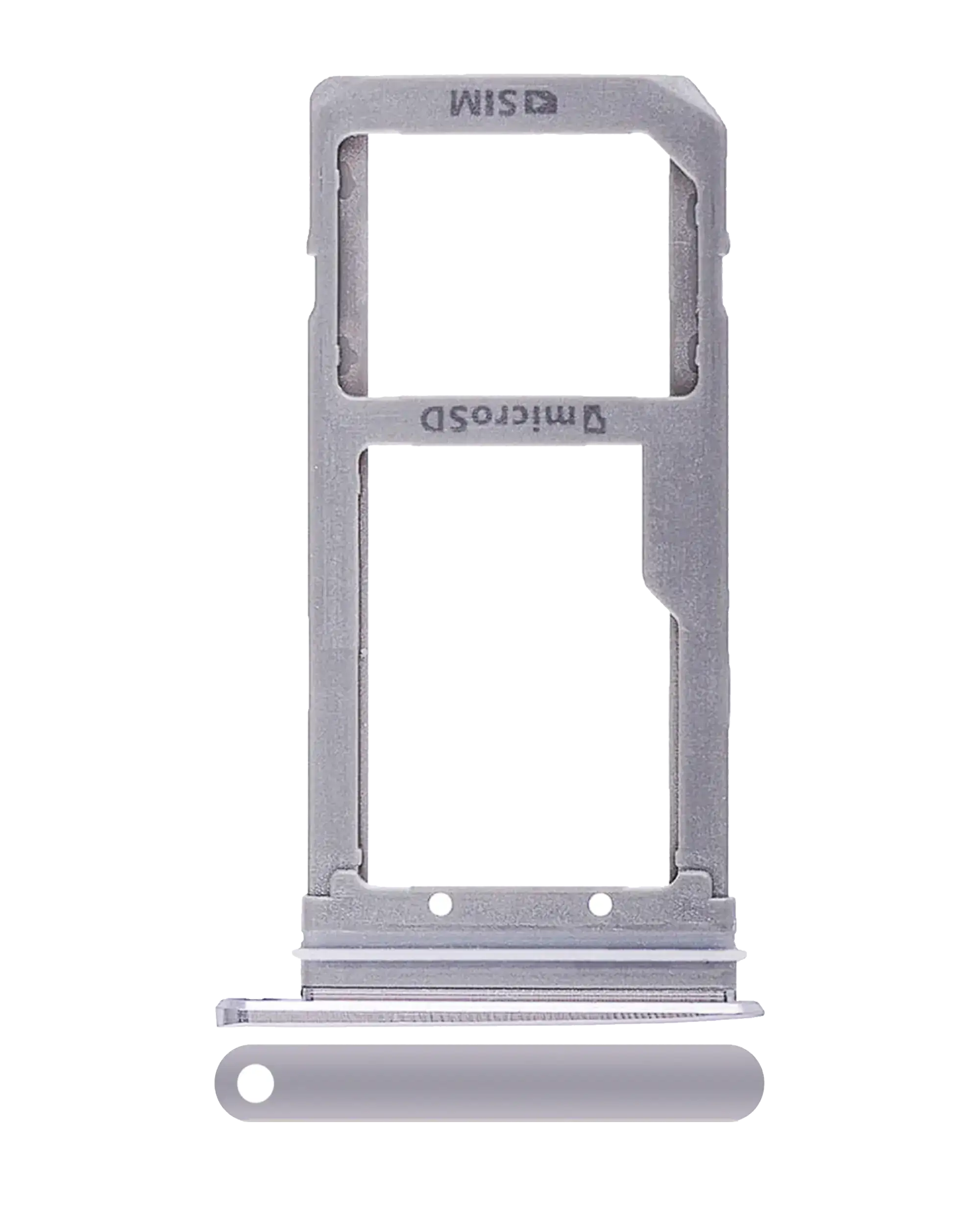 Einzelner SIM-Karten-Tray für Samsung Galaxy S7 Edge (Silber)
