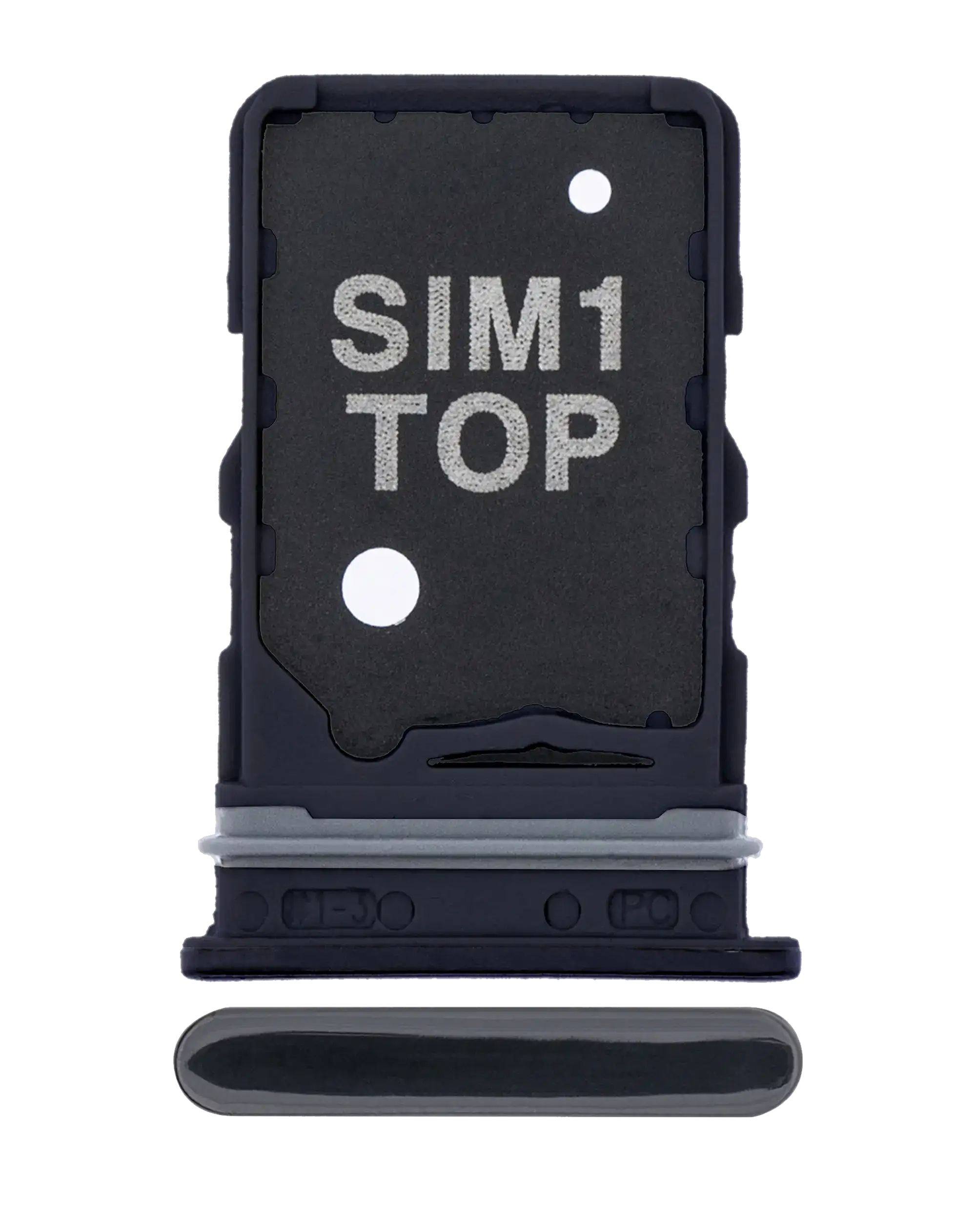 Single-SIM-Kartenfach für Samsung Galaxy A80 (A805 / 2019) Phantom Black