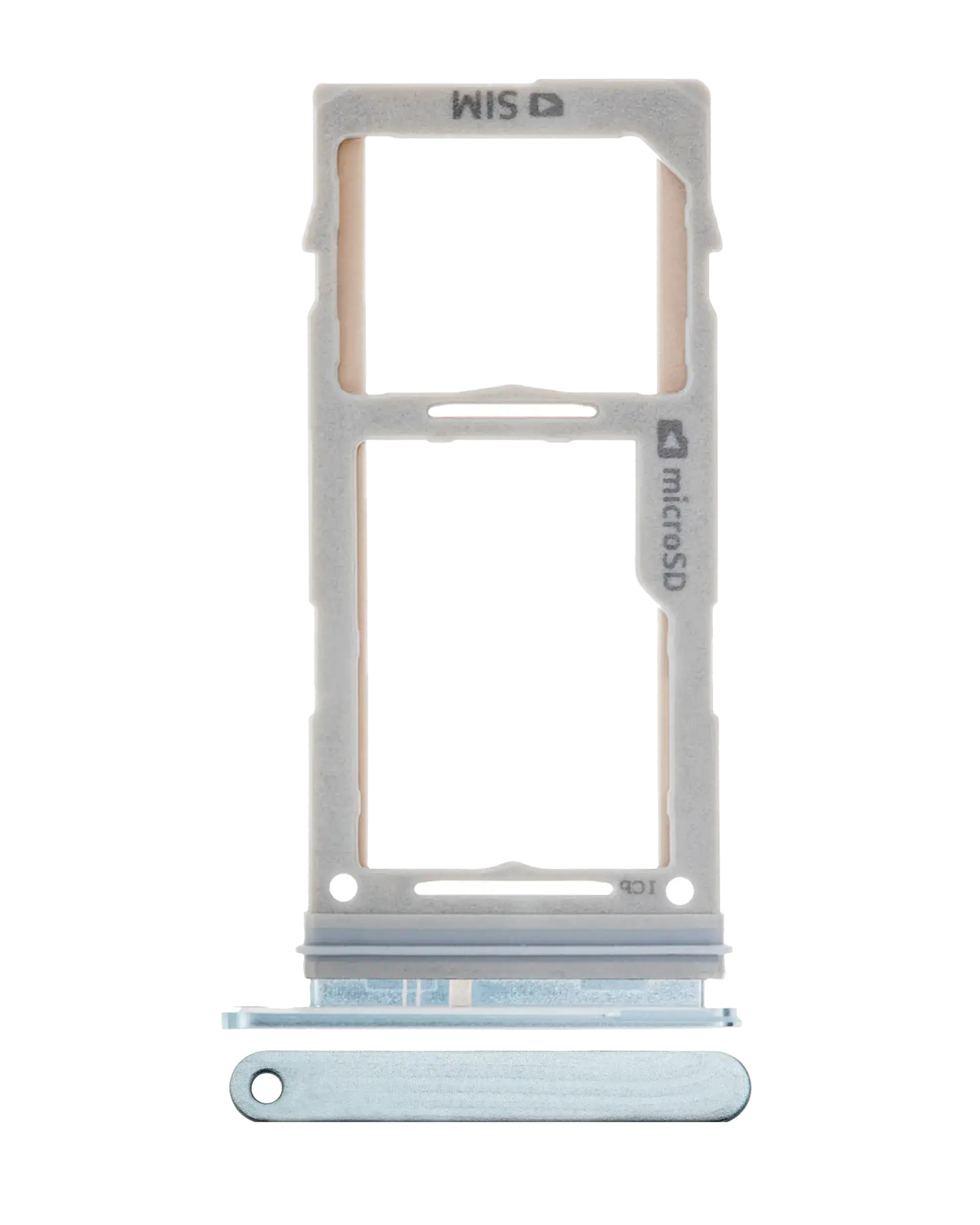 Einzelner SIM-Kartenträger für Samsung Galaxy S10 / S10 Plus / S10E (Prism Blue)