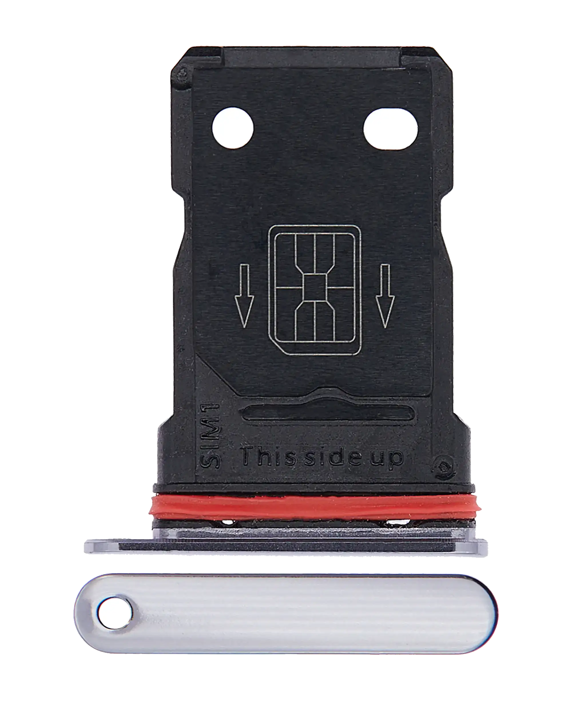 Dual-SIM-Kartenfach für OnePlus 7T (Frosted Silver)