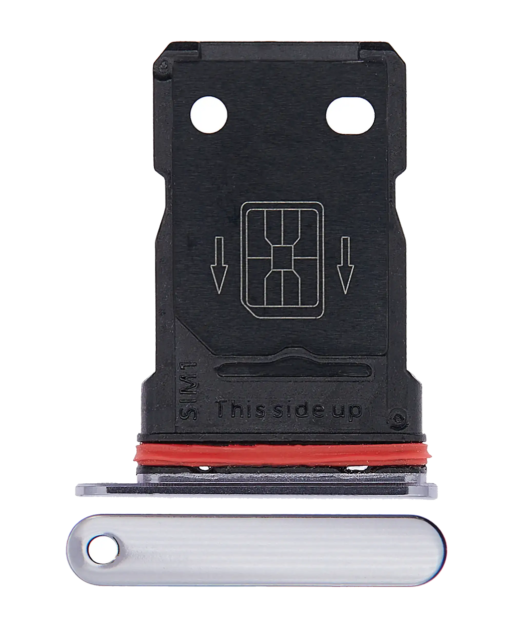 Dual-SIM-Kartenfach für OnePlus 7T (Frosted Silver)
