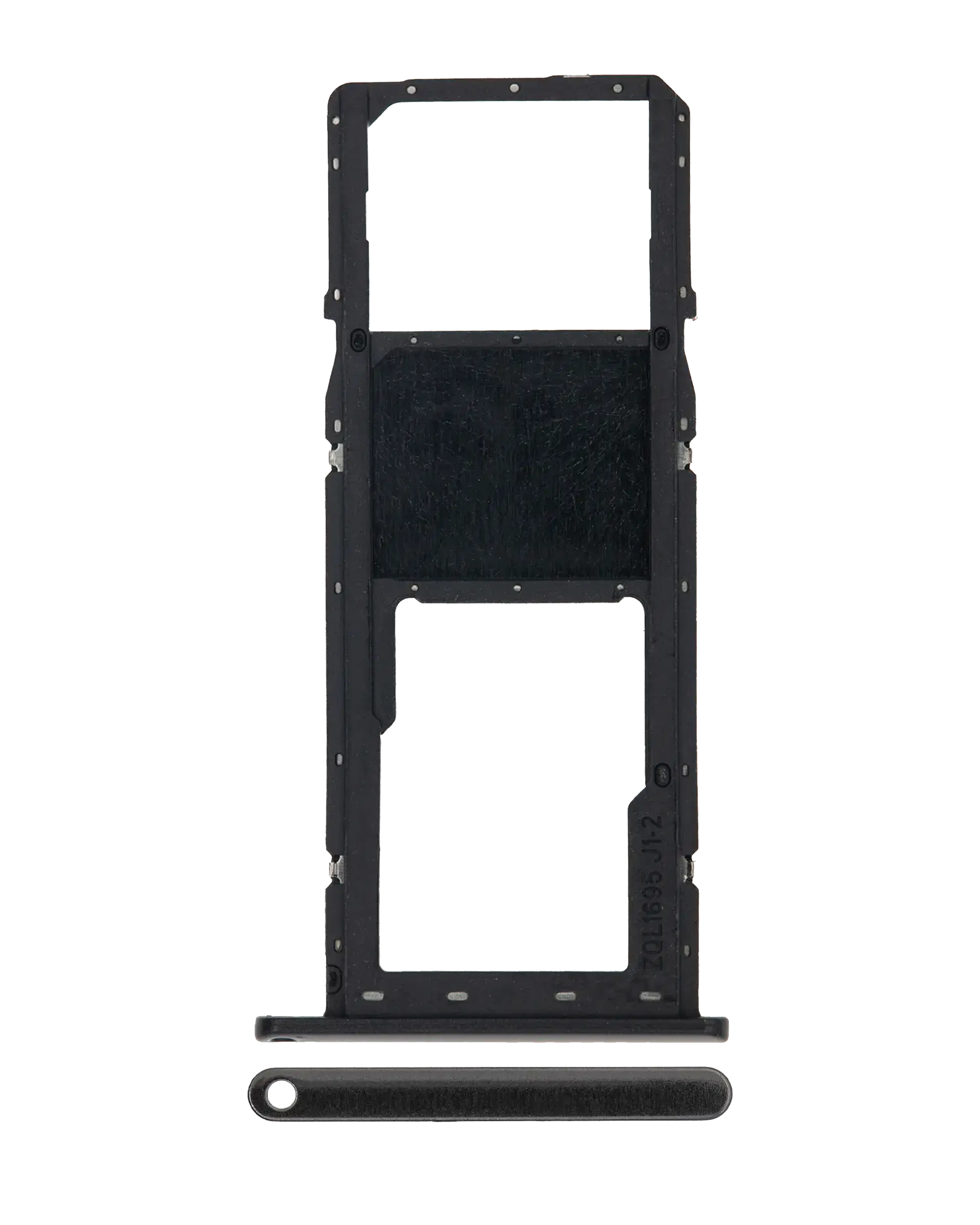 Single SIM Card Tray for Samsung Galaxy A01 (A015 / 2020) (Black)