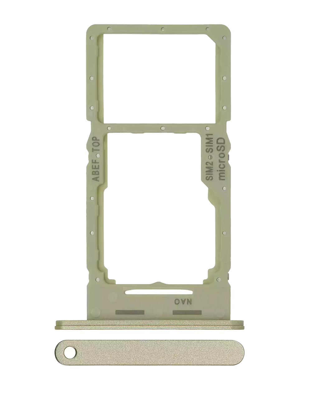 Dual SIM Card Tray for Samsung Galaxy A25 5G (A256 / 2023) (Personality Yellow)