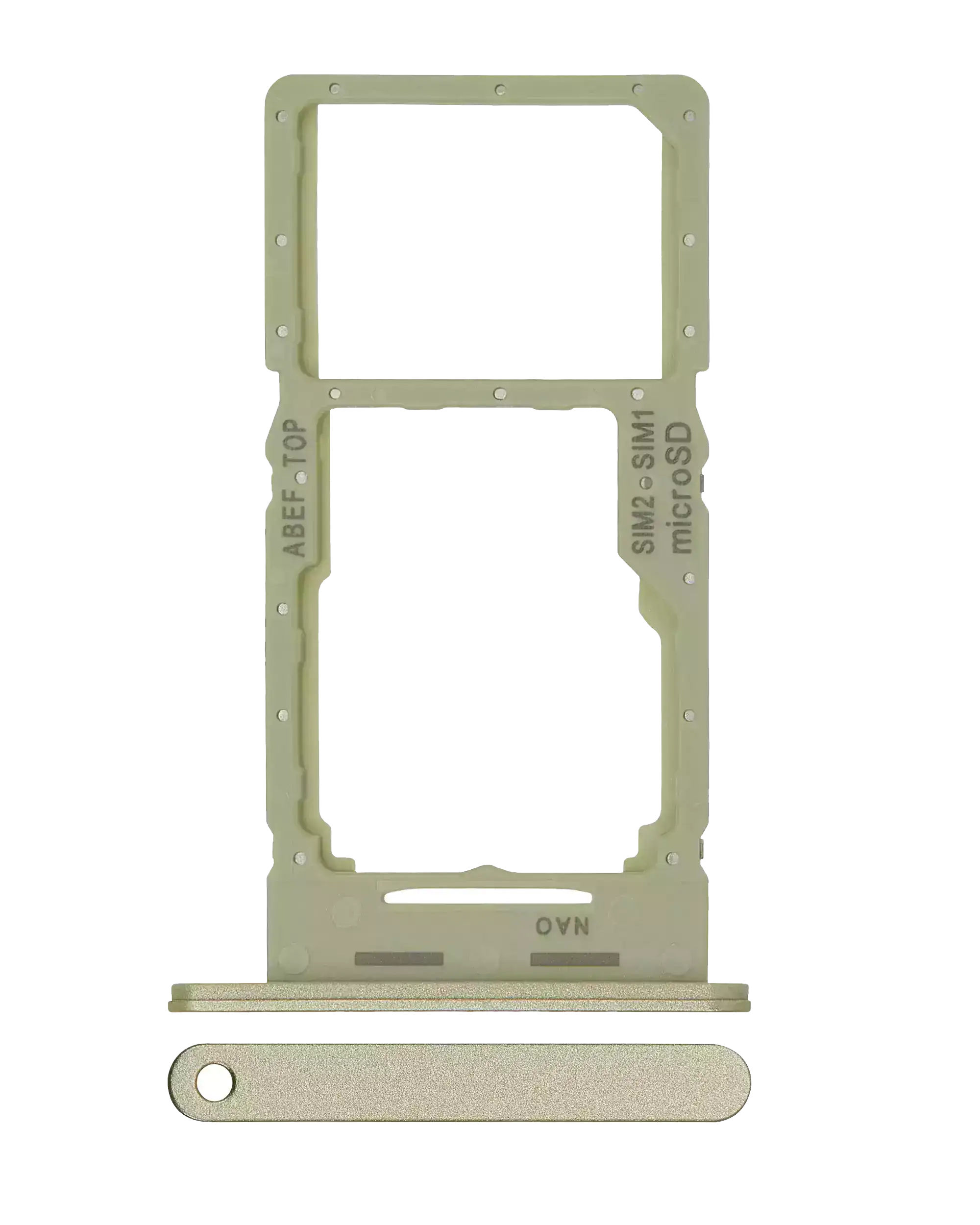 Dual SIM Card Tray for Samsung Galaxy A25 5G (A256 / 2023) (Personality Yellow)