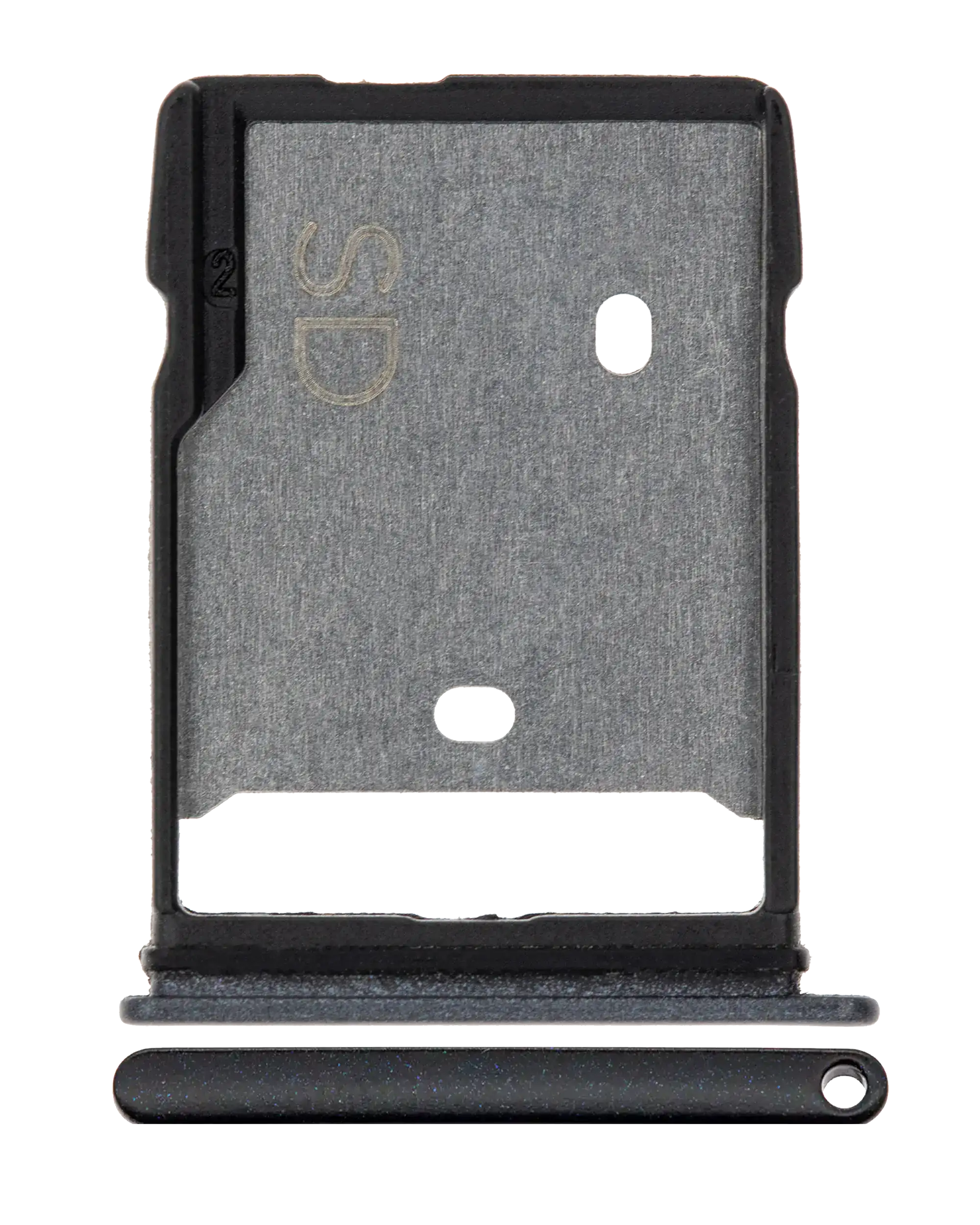 Micro-SD SIM-Kartenfach für HTC M10 (Schwarz)
