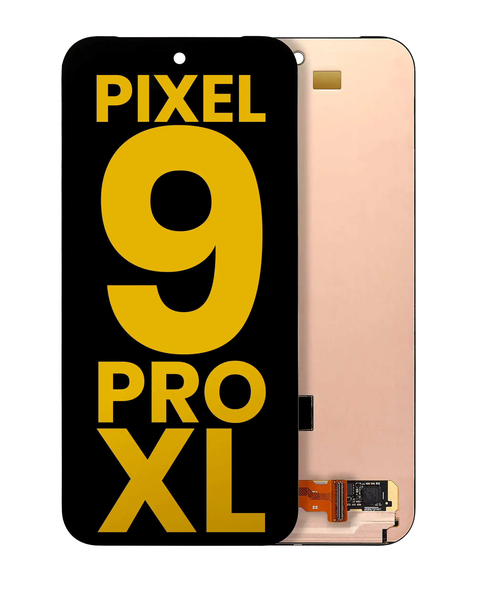 Frameless OLED Display (with Fingerprint Sensor) for Google Pixel 9 Pro XL (Refurbished) (All Colors)