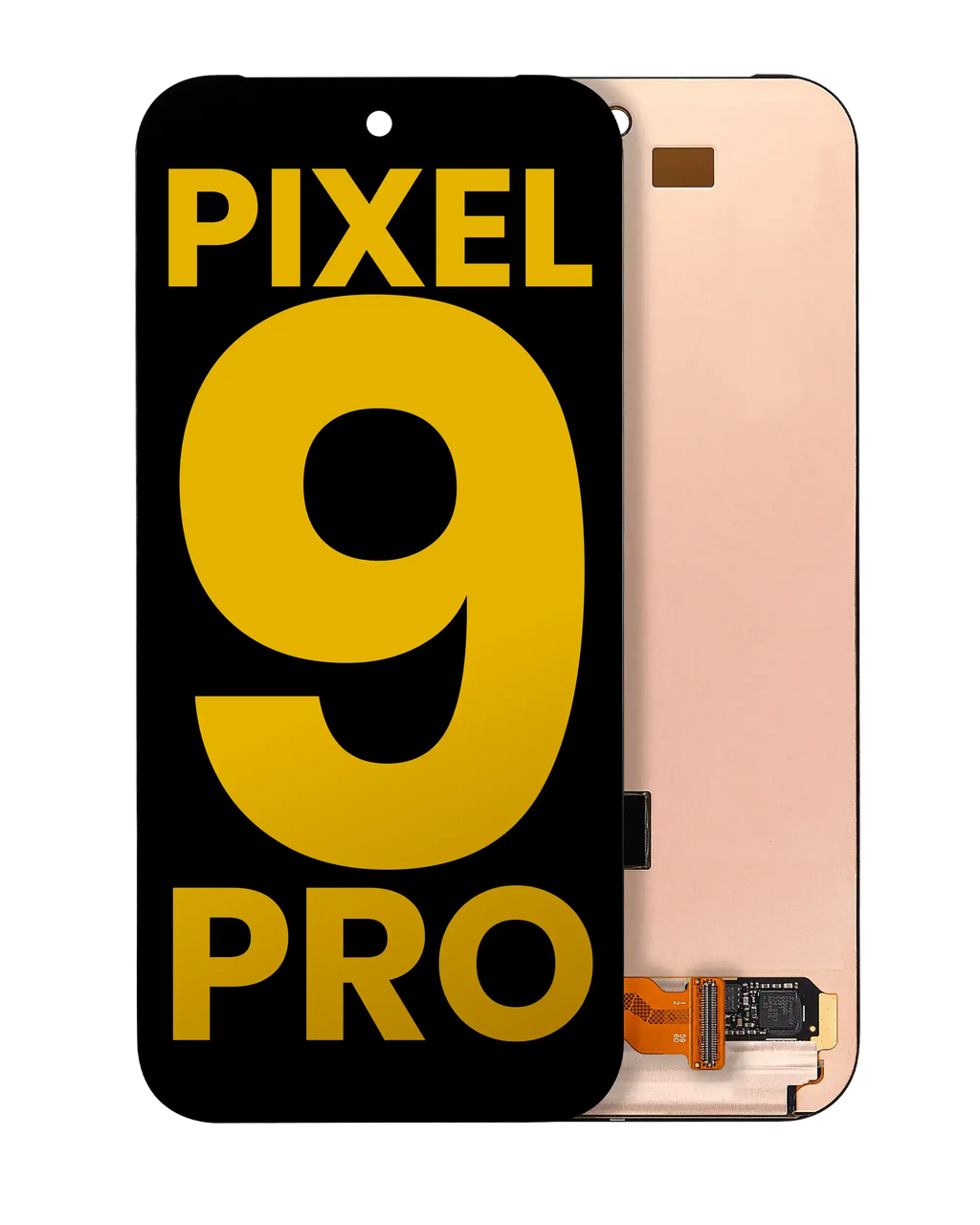 Frameless OLED Display (with Fingerprint Sensor) for Google Pixel 9 Pro (Refurbished) (All Colors)