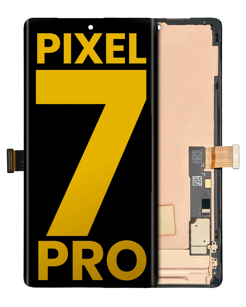 OLED Display with Frame (without Fingerprint Sensor) for Google Pixel 7 Pro (Refurbished) (All Colors)
