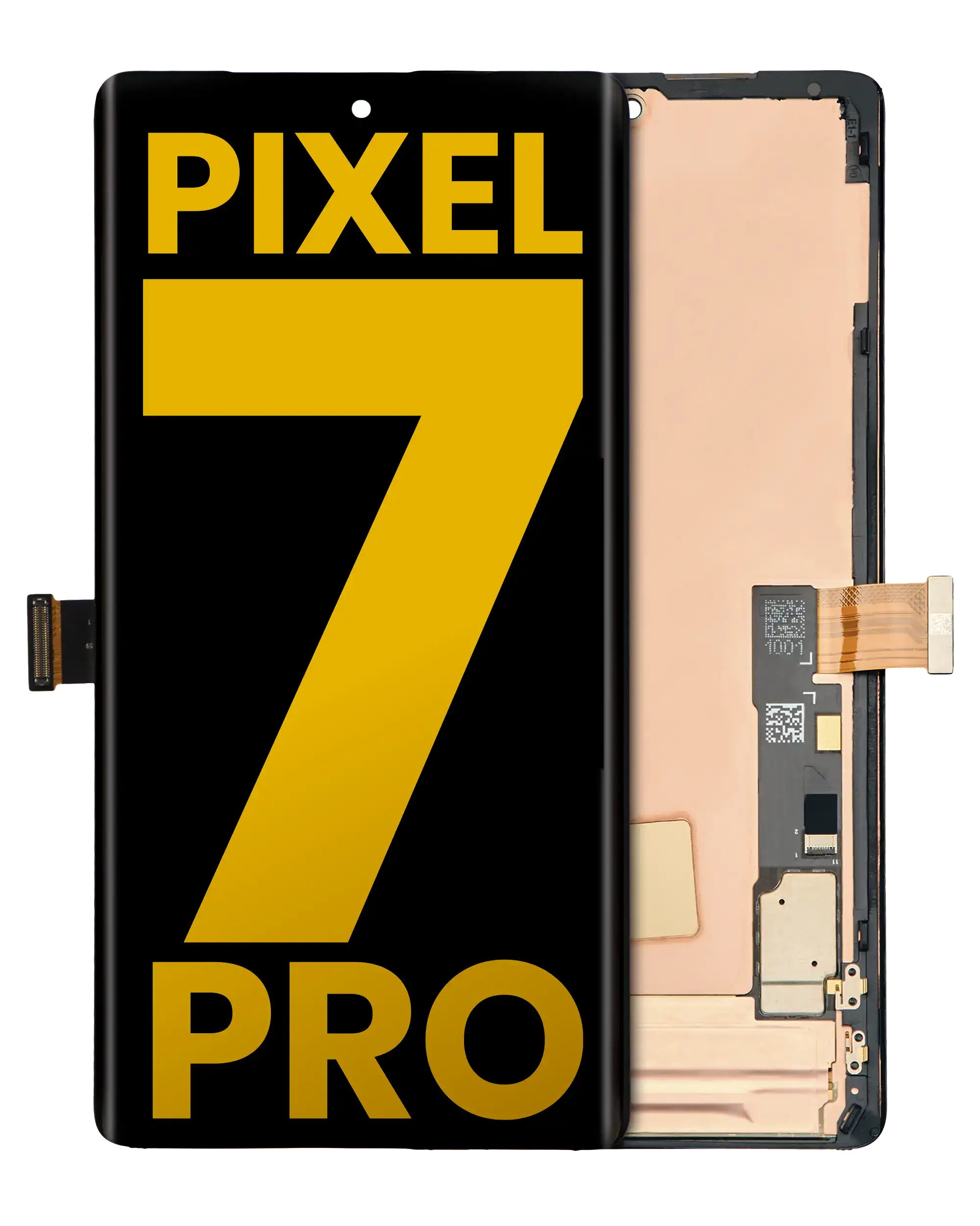OLED Display with Frame (without Fingerprint Sensor) for Google Pixel 7 Pro (Refurbished) (All Colors)