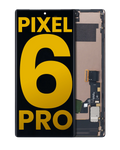 OLED Display with Frame and Fingerprint Sensor for Google Pixel 6 Pro (Refurbished, All Colors)