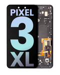 OLED Display with Frame for Google Pixel 3 XL (Original OEM) (Just Black)