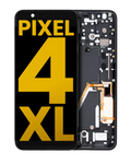 OLED-Display mit Rahmen für Google Pixel 4 XL (Refurbished) (graue Power-Taste)