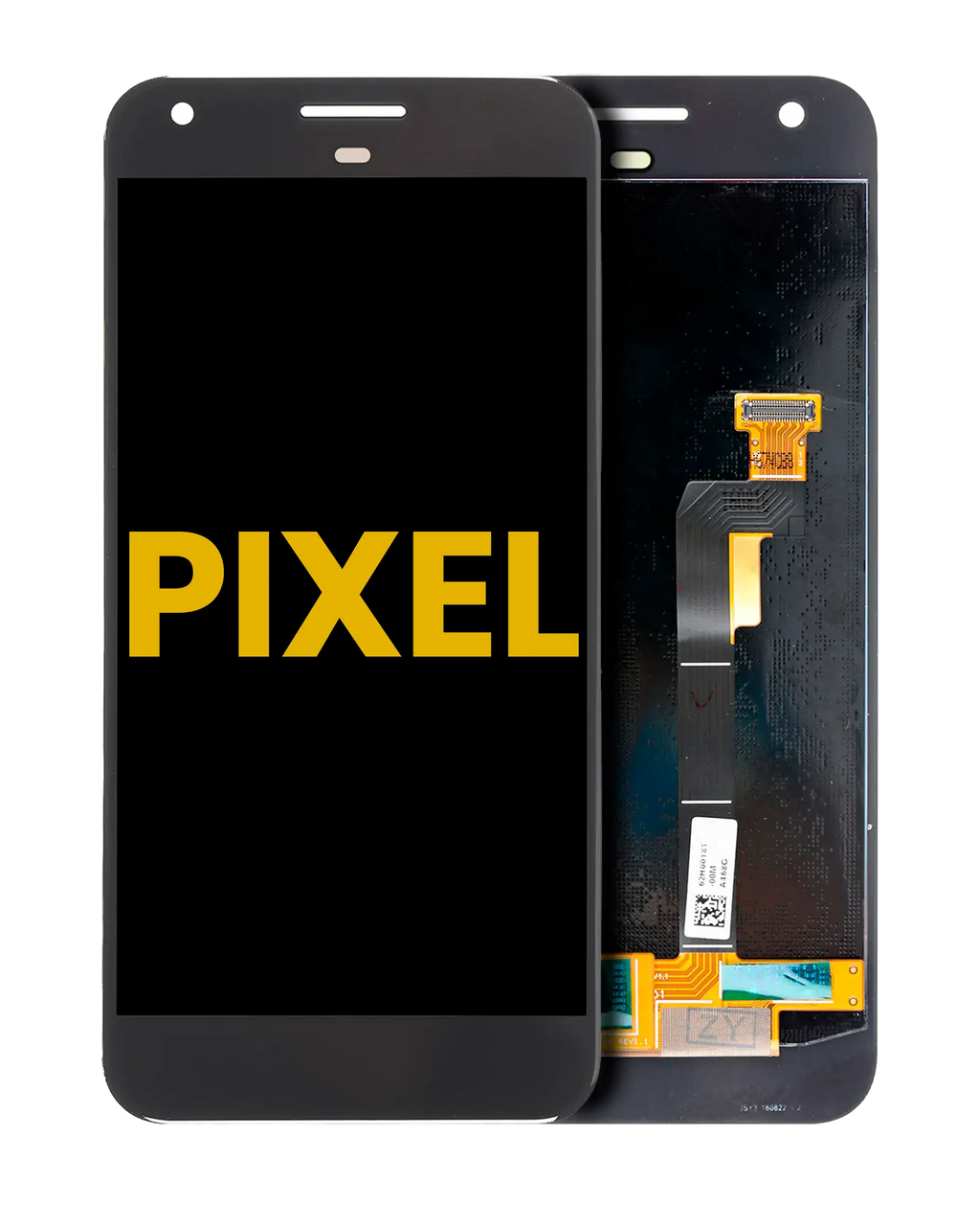 OLED Display without frame for Google Pixel 5.0 (Refurbished, Black)