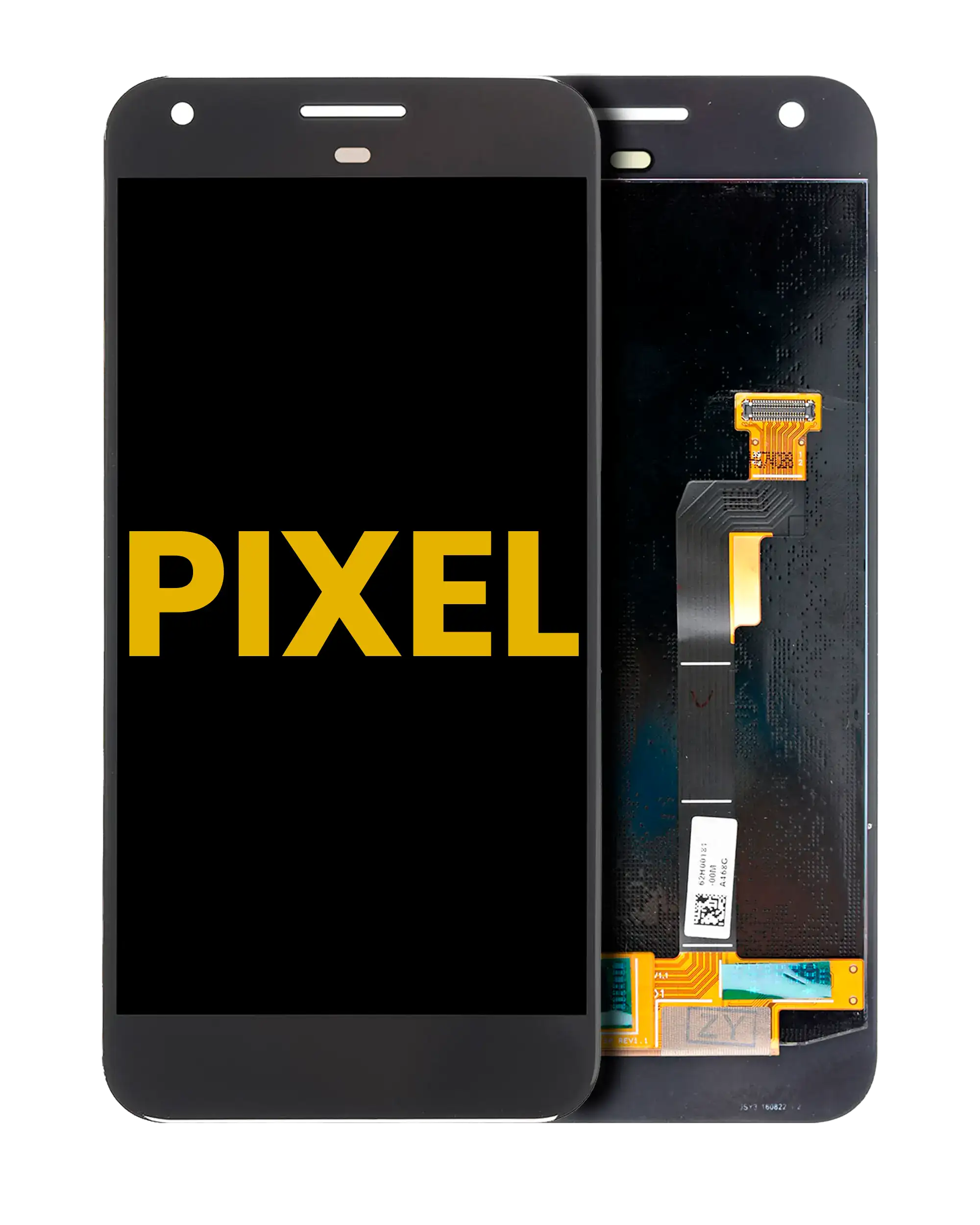 OLED Display without frame for Google Pixel 5.0 (Refurbished, Black)
